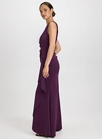 Flounce Detail Dress