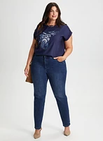 Essential High Rise Slim Leg Jeans