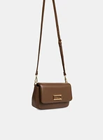 Rectangular Flap Cross-Body Bag