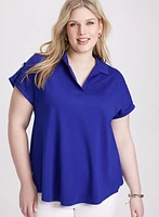 T-shirt à col polo
