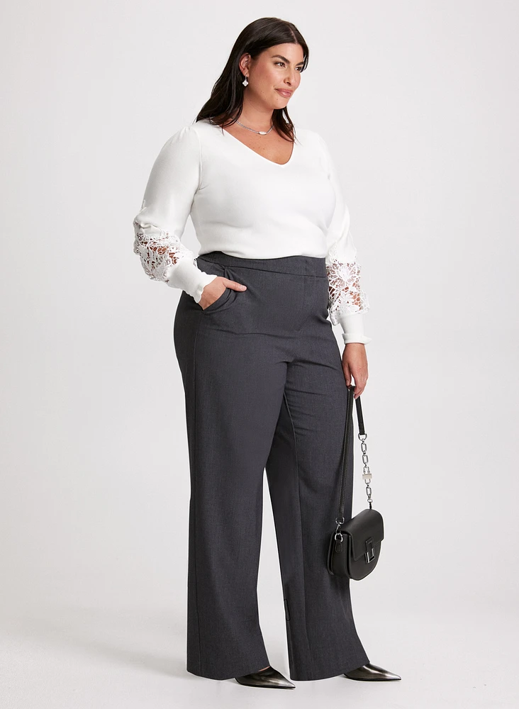 Olivia Wide-Leg Pants – Regular