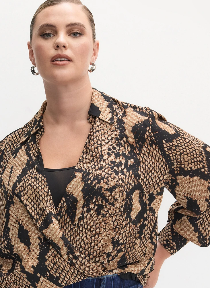 Melanie Lyne - Snake Print Blouse