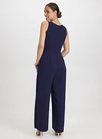 Self-Tie Sash Jumpsuit