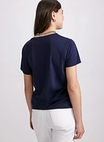Side Tie T-Shirt