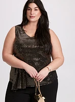 Sleeveless Sequin Top