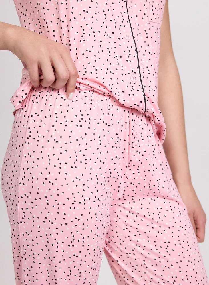 Polka Dot Pyjama Set