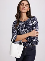 Floral Tiered Sleeve Top