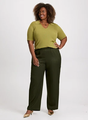 Olivia Cargo Wide-Leg Pants