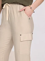 Capri cargo en lin extensible