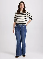 Stripe Knit Pullover