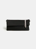 Rectangular Satin Clutch