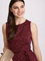 Tiered Dot Dress