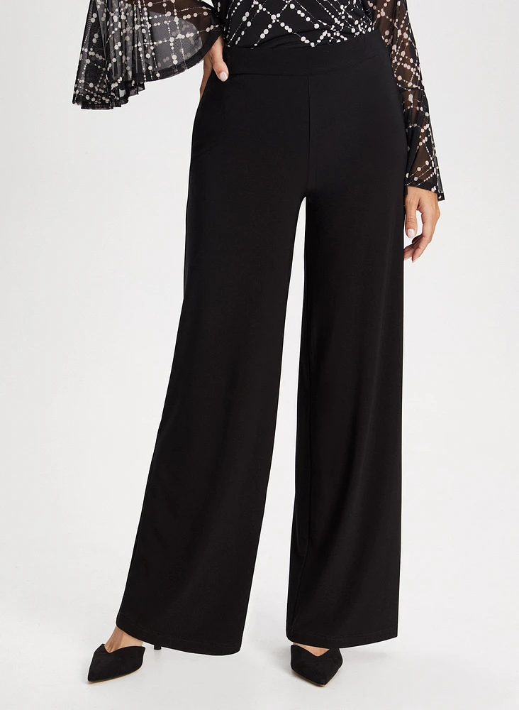 Olivia Jersey Wide-Leg Pants