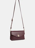 Sac en bandoulière à détail métallique