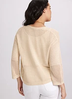 Open Knit Cardigan