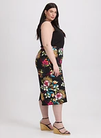 Capri floral en jersey