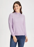 Pull en tricot à cristaux cascade