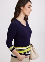 Colour Block Sweater