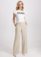 'Ciao' Cotton & Modal T-Shirt