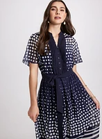 Gradient Polka Dot Dress