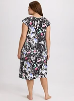 Robe de nuit florale