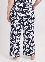 Olivia Printed Wide-Leg Pants