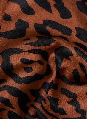 Cheetah Print Oblong Scarf