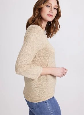 Open Knit Sweater