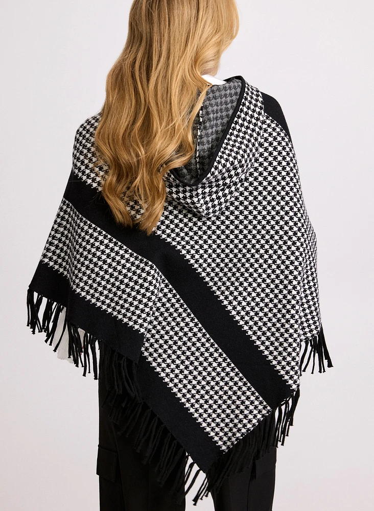 Hooded Pull-On Poncho