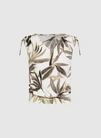 Leaf Print Top