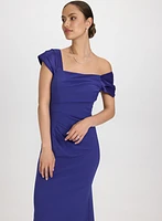 Asymmetric Off-Shoulder Dress