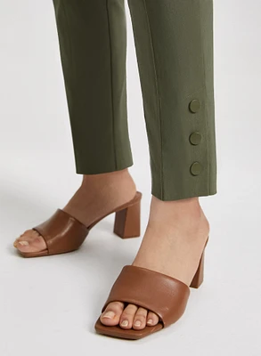 Slim Pull-On Ankle Pants