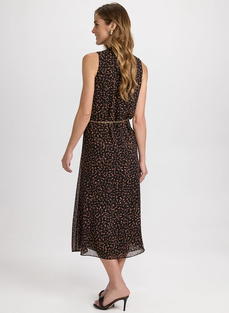 Dot Print Dress