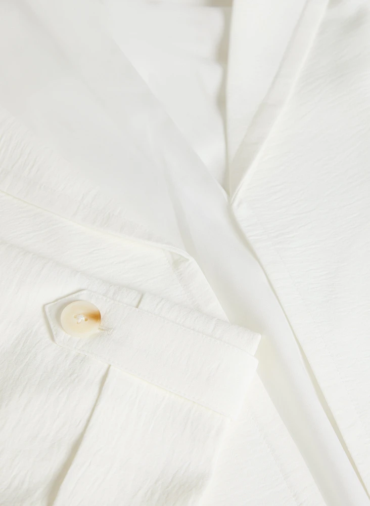 Open Crinkle Jacket