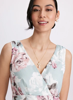 Floral Chiffon Dress