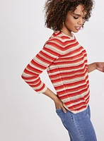 Stripe Knit Sweater