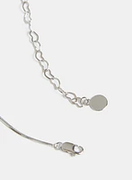 Collier à pendentif de boucle