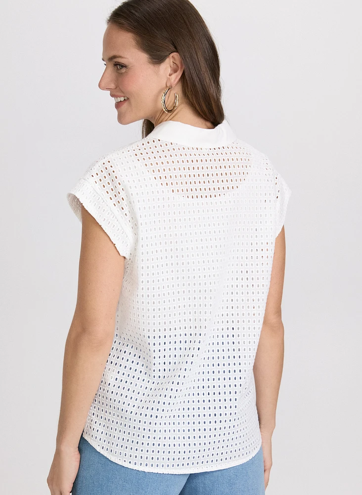 Button-Down Blouse