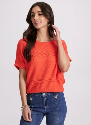 Pull à manches dolman