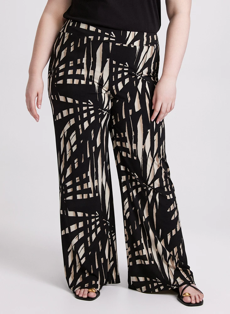 Joseph Ribkoff - Palm Print Pants