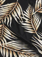 Haut en jersey à motif de palmiers