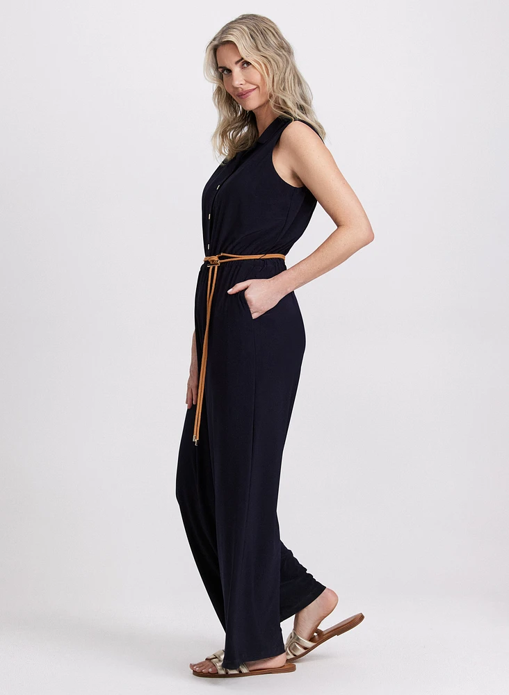 Wide-Leg Jumpsuit