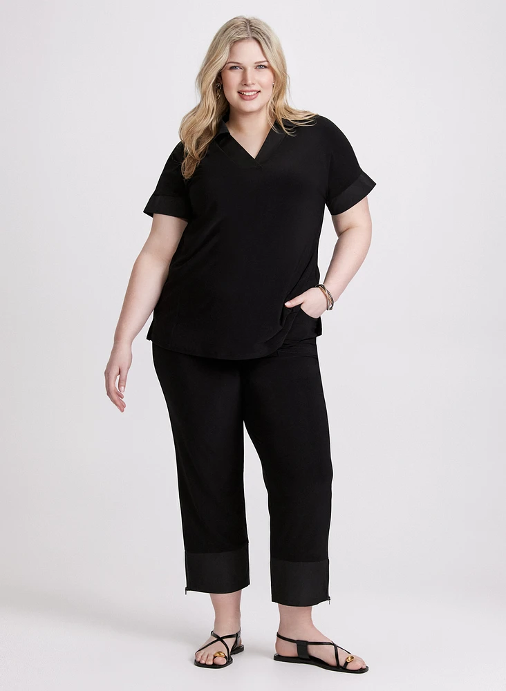 Joseph Ribkoff - High-Rise Ankle Pants