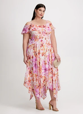 Floral Chiffon Dress