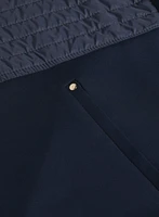 Zip Nylon Trim Top