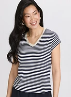T-shirt à rayures