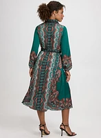 Robe à motif paisley