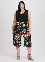 Capri floral en jersey