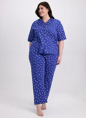 Floral Print Pyjama Set