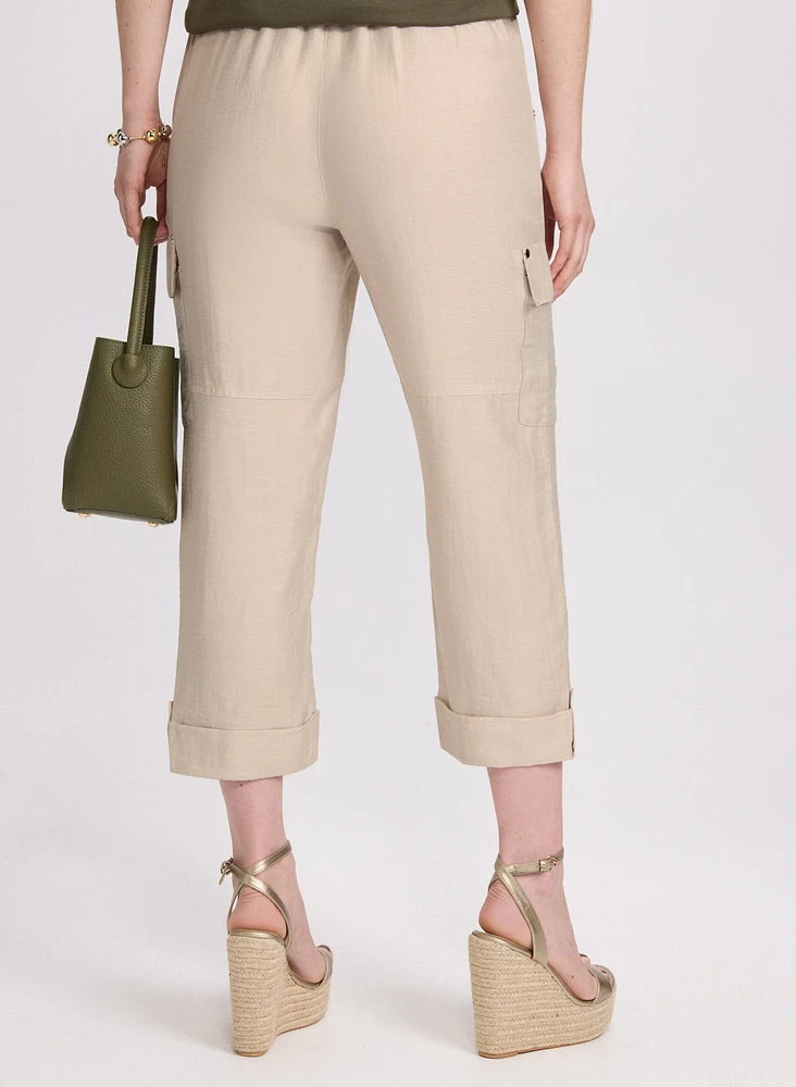 Capri cargo en lin extensible